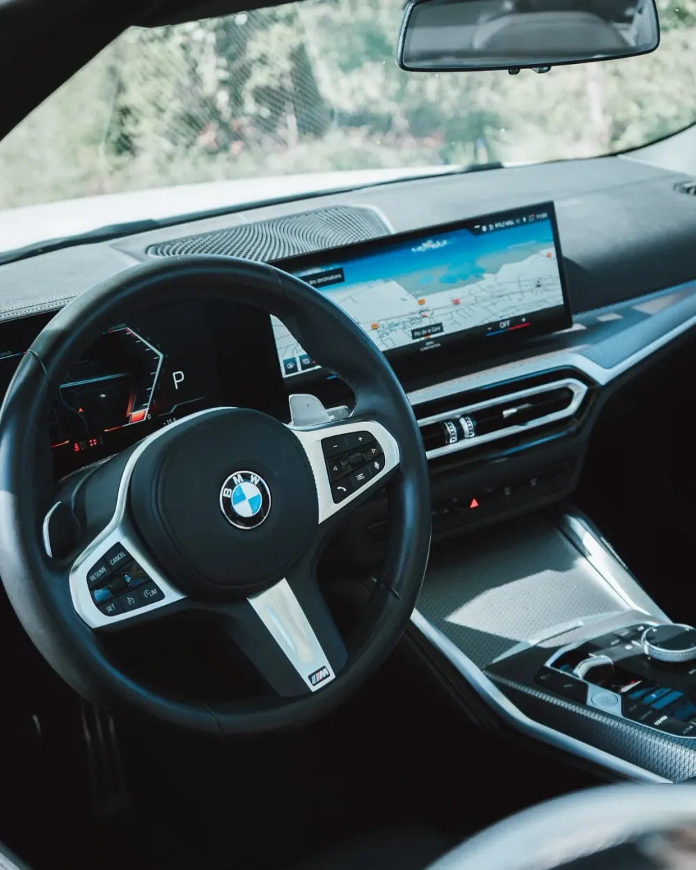 Intérieur BMW M440i, tableau de bord et écran